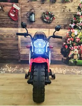 Sport Style Motorcycle With LED Wheels Red - ელექტრო მოტოციკლი, 2 image