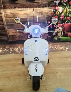 Moped For Kids White - ელექტრო მოპედი, 2 image