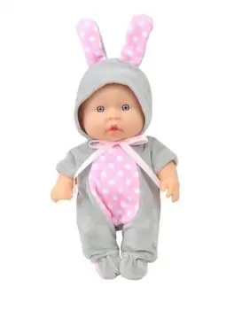 Moni Toys Doll Bunny Grey სათამაშო თოჯინა აქსესუარებით, 2 image