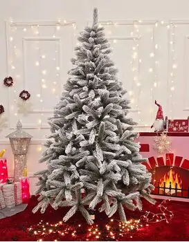 BukoveIian Snow-Covered Christmas Tree PE 210CM ნაძვის ხე დათოვლილი ტოტები,100% სილიკონი, 2 image