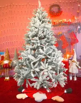 Snow-Covered Christmas Tree საახალწლო ნაძვის ხე დათოვლილი ტოტებით 180 სმ, 7 image