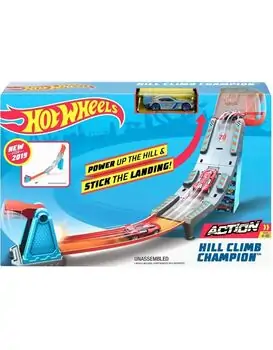 Hot Wheels Action Hill Climb Champion GBF83 საბავშვო სათამაშო ტრასა, 3 image