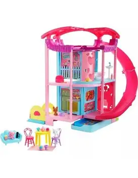 Barbie Chelsea Playhouse  -  ბარბის სახლი აქსესუარებით