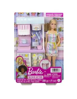 Barbie Ice Cream Shop Playset - ბარბის თოჯინა აქსესუარებით, 5 image
