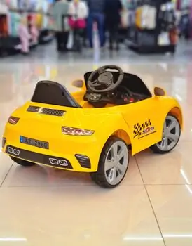 Porsche 911 Yellow - საბავშვო ელექტრო მანქანა, 2 image