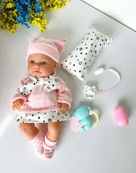 Moni Toys Doll 8551 სათამაშო თოჯინა აქსესუარებით, 3 image