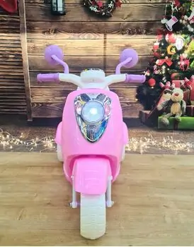 Moped Frozen For Kids Pink - ელექტრო მოპედი, 2 image