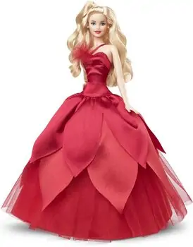 Barbie HBY03 Holiday Doll - ბარბის სათამაშო თოჯინა, 5 image