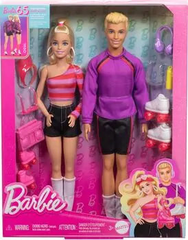 Barbie And Ken Fashionistas 2 Doll HXK90 - ბარბის და კენის თოჯინა, 6 image