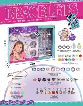 Beautiful Jewelry Making Set - აქსესუარების გასაკეთებელი ხის ნაკრები
