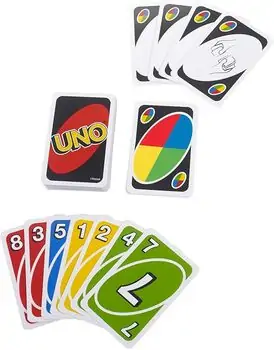 Mattel Karty UNO, Wild Version -უნოს ბარათი, 5 image