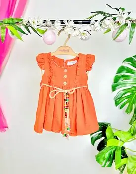 Vintage Summer Dress საბავშვო კაბა