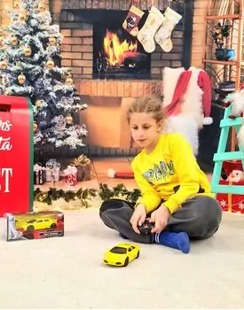 R/C Lamborghini Car Yellow - დისტანციურად მართვადი მანქანა, 2 image