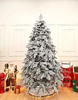 Kovalivian Snow-Covered Christmas Tree PE 230 CM ნაძვის ხე დათოვლილი ტოტებით, 100% სილიკონი, 4 image