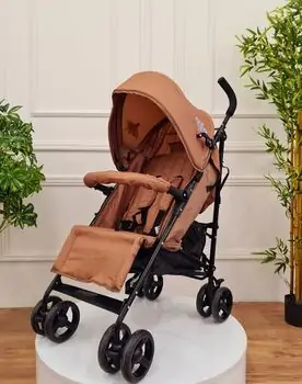 Baby Stroller Easy Walk Beige მსუბუქი სასეირნო ეტლი