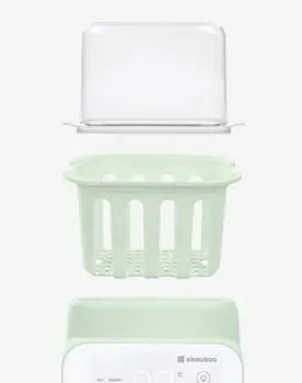 KikkaBoo Double bottle warmer 4in1 Handy Mint ბოთლის გასათბობი/სტერილიზატორი, 13 image