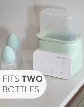 KikkaBoo Double bottle warmer 4in1 Handy Mint ბოთლის გასათბობი/სტერილიზატორი, 12 image