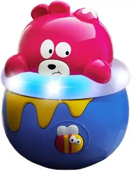 Baby Yard Wobbler Bear Sensory Toy - განსავითარებელი სათამაშო დათვი, 7 image