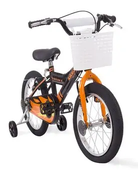 KikkaBoo-ს საბავშვო ველოსიპედი Bicycle 16" Vulcan L Black-Fire