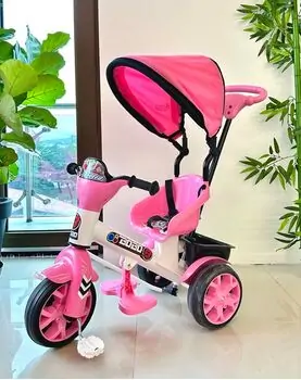 Babyhope Bobo Speed Tricycle (pink) სამთვლიანი ველო-ეტლი