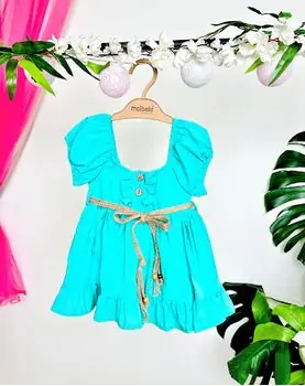 Vintage Summer Dress ჩვილის საზაფხულო კაბა