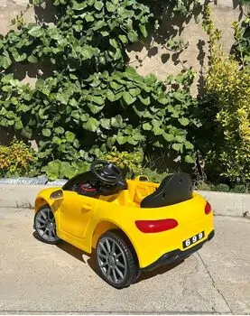 Mercedes Benz Yellow - ელექტრო მანქანა, 3 image