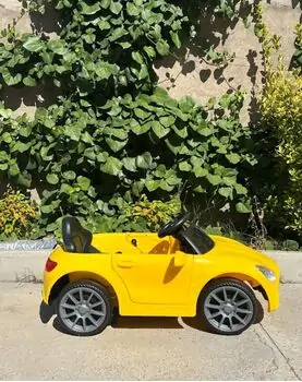 Mercedes Benz Yellow - ელექტრო მანქანა, 2 image