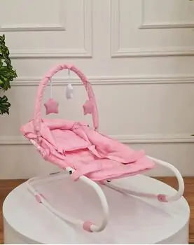 Baby Bouncer Star Pink საბავშვო  შეზლონგი
