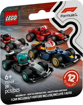 Lego Formula 1 71049 F1® Collectible Race Cars, 3 image