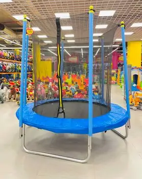 METAL & PLASTIC TRAMPOLINE 183 cm FT6 ბატუტი, 2 image