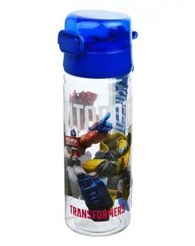 Tuffex Transformers Solo Straw Bottle 500 Ml - საბავშვო წყლის ბოთლი
