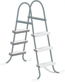 Intex 26784NP Prism Frame Rectangular Pool Set With Filter And Ladder - კარკასული აუზი კარტრიჯული ფილტრით და კიბით, 4 image