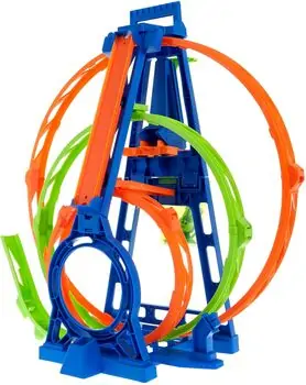 Hot Wheels Action Triple Loop Kit - საბავშვო სათამაშო ტრასა, 4 image