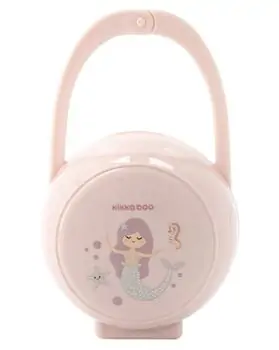 KikkaBoo-ს ჩვილის საწოვარას შესანახი Hanging soother case Pink