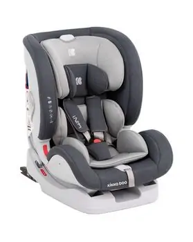 KikkaBoo 4in1 (ISOFIX) Grey მანქანის სავარძელი (ქარსითი), 7 image