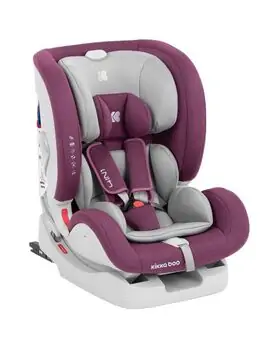 KikkaBoo 4in1 (ISOFIX) Raspberry მანქანის სავარძელი (ქარსითი)