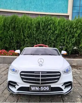 Mercedes Benz White - ელექტრო მანქანა, 2 image