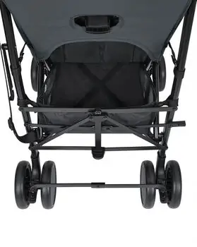 KikkaBoo Beetle 2 Dark Grey - საბავშვო სასეირნო ეტლი, 8 image