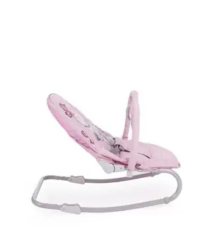 KikkaBoo Foliage Pink Rabbits საბავშვო შეზლონგი, 2 image