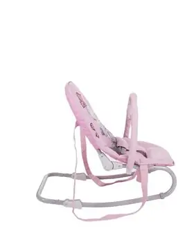 KikkaBoo Foliage Pink Rabbits საბავშვო შეზლონგი, 5 image