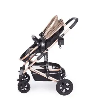 KikkaBoo Amaia Beige საბავშვო ეტლის 3x1 კომპლექტი, 6 image