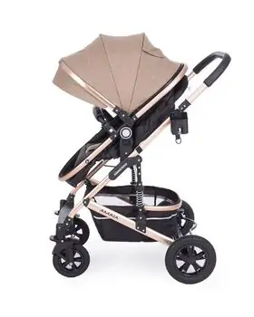 KikkaBoo Amaia Beige საბავშვო ეტლის 3x1 კომპლექტი, 5 image