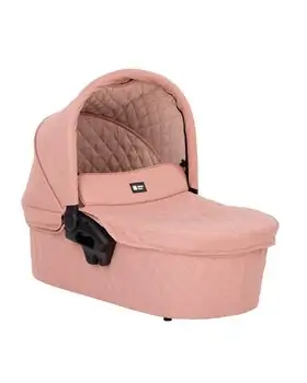 KikkaBoo Madrid 4in1 Pink Melange საბავშვო ეტლის კომპლექტი, 8 image