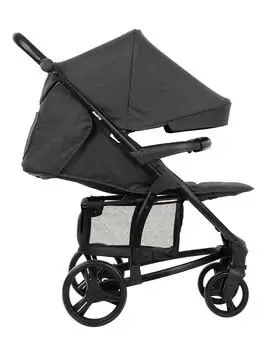 KikkaBoo Madrid 4in1 Black Melange საბავშვო ეტლის კომპლექტი, 11 image