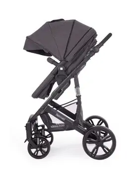 KikkaBoo Beloved Dark Grey 3in1 ახალშობილის ეტლი, 6 image