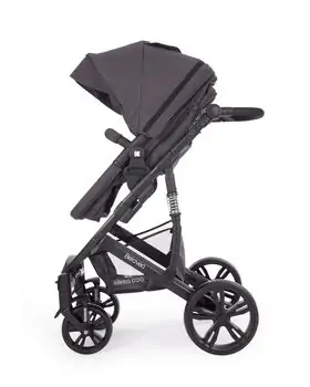 KikkaBoo Beloved Dark Grey 3in1 ახალშობილის ეტლი, 7 image