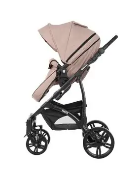 KikkaBoo Nala Beige 3in1 ახალშობილის ეტლის კომპლექტი, 6 image