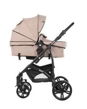 KikkaBoo Nala Beige 3in1 ახალშობილის ეტლის კომპლექტი, 9 image