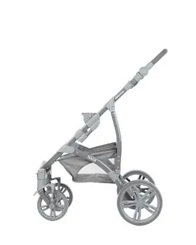 KikkaBoo Nala Grey 3in1 ახალშობილის ეტლის კომპლექტი, 12 image