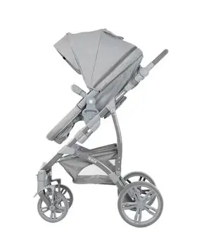 KikkaBoo Nala Grey 3in1 ახალშობილის ეტლის კომპლექტი, 7 image